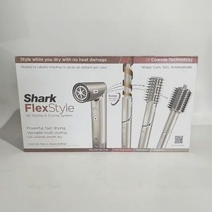 NIB Shark FlexStyle Air Styling & Drying System, Model HD430 PLUS diffuser.